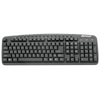 Teclado Mutilaiser preto PS2 